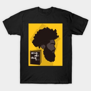 Black Men Read Too (Yellow) T-Shirt